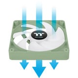 Thermaltake CT120 ARGB Sync PC Cooling Fan Matcha Green, Ventilador verde claro