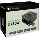 Thermaltake Toughpower GX3 SE 750W, Fuente de alimentación de PC negro