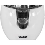 Unold Power Juicy Exprimidor eléctrico con brazo 1100 W Blanco blanco/Acero fino, Exprimidor eléctrico con brazo, Blanco, 1 m, Acero inoxidable, Plástico, Acero inoxidable, 1100 W