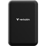 Verbatim Charge 'n' Go Essentials 20000 mAh Cargador inalámbrico Negro, Banco de potencia negro, 20000 mAh, Quick Charge 3.0, Cargador inalámbrico, 50 W, Negro
