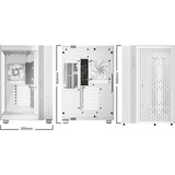 be quiet! LIGHT BASE 600 LX White Midi Tower Blanco, Cajas de torre blanco, Midi Tower, PC, Blanco, ATX, micro ATX, Mini-ITX, Acrilonitrilo butadieno estireno (ABS), Vidrio, SGCC, Juego