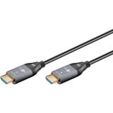 goobay Cable HDMI híbrido óptico de ultra alta velocidad (AOC) 8K / 60Hz negro/Gris