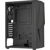 Aerocool Mecha Midi Tower Negro, Cajas de torre negro, Midi Tower, PC, Negro, ATX, micro ATX, Mini-ITX, Acrilonitrilo butadieno estireno (ABS), SPCC, Juego