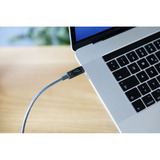 Ansmann USB 2.0 Kabel, USB-C Stecker > USB-C Stecker, Cable antracita
