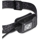 Black Diamond Linterna frontal Astro 300-R, Luz de LED gris