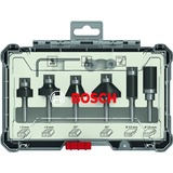 Bosch 2607017468 Juego de fresas 6 pieza(s) Juego de fresas, 6 mm, 6 pieza(s), 51, 55, 54, 56, 65, 65 mm, 10, 13, 13, 16, 25, 25 mm, 19, 25, 25, 35, 13, 16 mm