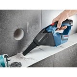 Bosch GAS 12V Professional aspiradora de mano Negro, Azul, Rojo Sin bolsa Secar, Limpieza de aire activa, Filtrado, Alfombra, 900 l/min, Sin bolsa