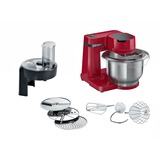 Bosch Serie 2 MUM robot de cocina 700 W 3,8 L Rojo rojo, 3,8 L, Rojo, Botones, 2,4 kg, 1,7 kg, 1,1 m