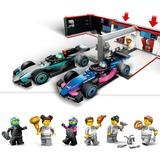 LEGO Garaje de F1® con Coches Mercedes-AMG y Alpine, Juegos de construcción Juego de construcción, 7 año(s), Plástico, 678 pieza(s), 1,31 kg