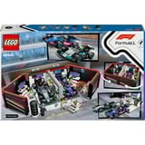 LEGO Garaje de F1® con Coches Mercedes-AMG y Alpine, Juegos de construcción Juego de construcción, 7 año(s), Plástico, 678 pieza(s), 1,31 kg