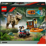 LEGO Huida por el Río y T. rex a la Caza, Juegos de construcción Juego de construcción, 5 año(s), Plástico, 199 pieza(s), 505 g
