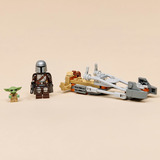 LEGO Star Wars El Mandaloriano y Grogu en su Speeder Bike, Juegos de construcción 