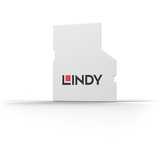 Lindy 40479 bloqueador de puerto SD card Blanco Acrilonitrilo butadieno estireno (ABS), Castillo blanco, Bloqueador de puerto, SD card, Blanco, Acrilonitrilo butadieno estireno (ABS), 13 g