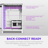 NZXT H6 RGB+ ( 2026 ) Todo Blanco, Cajas de torre blanco