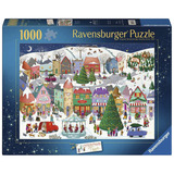 Ravensburger Puzzle Ciudad Navideña Encantadora 