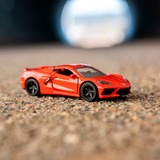 SIKU Chevrolet Corvette Stingray Modelo a escala de coche deportivo Previamente montado 1:50, Automóvil de construcción Modelo a escala de coche deportivo, Previamente montado, 1:50, Chevrolet Corvette C8 Stingray, Cualquier género, Metal, Plástico