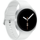 Samsung Galaxy Watch 8 3,3 cm (1.3") AMOLED 40 mm Digital 438 x 438 Pixeles Pantalla táctil 4G Plata Wifi GPS (satélite), SmartWatch plateado, 3,3 cm (1.3"), AMOLED, Pantalla táctil, 32 GB, GPS (satélite), 30 g