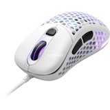 Sharkoon Light² 200 ratón Ambidextro USB tipo A Óptico 16000 DPI, Ratones para gaming blanco, Ambidextro, Óptico, USB tipo A, 16000 DPI, Blanco