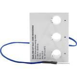 Shelly 3EM-63T Gen3, modelo con terminal plano, 0%, Instrumento de medición blanco