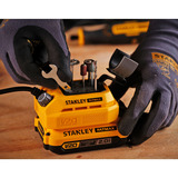 Stanley Mini amoladora/grabador inalámbrico, 18 Voltios, Herramienta multifunción negro/Amarillo