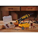 Stanley Mini amoladora/grabador inalámbrico, 18 Voltios, Herramienta multifunción negro/Amarillo