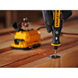 Stanley Mini amoladora/grabador inalámbrico, 18 Voltios, Herramienta multifunción negro/Amarillo
