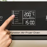 Tefal Easy Fry FW605810 freidora Sencillo 20 L Independiente Freidora de aire caliente Negro, Mini horno negro/Plateado, Freidora de aire caliente, 20 L, 1,5 kg, 6 personas(s), Sencillo, Negro