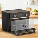 Tefal FW6058, Mini horno negro/Plateado