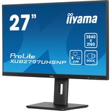 iiyama ProLite XUB2797UHSNP-B1 pantalla para PC 68,6 cm (27") 3840 x 2160 Pixeles 4K Ultra HD LED Negro, Monitor LED negro (mate), 68,6 cm (27"), 3840 x 2160 Pixeles, 4K Ultra HD, LED, 4 ms, Negro