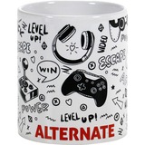 ALTERNATE 4250494923743, Taza blanco