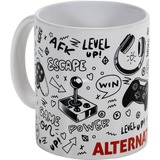ALTERNATE Taza de café retail blanco