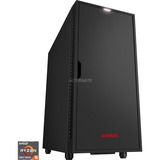 ALTERNATE WLG-AMD-006, Gaming-PC negro