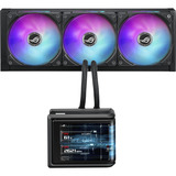ASUS ROG Ryuo IV SLC 360 ARGB Procesador Sistema de refrigeración líquida todo en uno 12 cm Negro, Refrigeración por agua Sistema de refrigeración líquida todo en uno, 12 cm, Negro