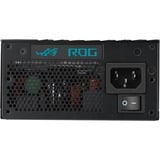ASUS ROG -LOKI-1200T-SFX-L-GAMING unidad de fuente de alimentación 1200 W 20+4 pin ATX Negro, Plata, Fuente de alimentación de PC blanco, 1200 W, 100 - 240 V, 1200 W, Activo, 110 W, 1200 W
