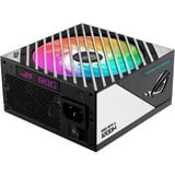 ASUS ROG -LOKI-1200T-SFX-L-GAMING unidad de fuente de alimentación 1200 W 20+4 pin ATX Negro, Plata, Fuente de alimentación de PC blanco, 1200 W, 100 - 240 V, 1200 W, Activo, 110 W, 1200 W