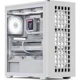 Aerocool D502A Midi Tower Blanco, Cajas de torre blanco, Midi Tower, PC, Blanco, ATX, micro ATX, Mini-ITX, Acrilonitrilo butadieno estireno (ABS), SPCC, Juego