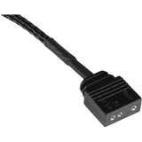 Alphacool 1023147, 18710, Cable Y negro