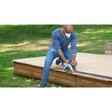 Bosch Circ 18V-53 16 cm Negro, Verde 4300 RPM, Sierra circular verde/Negro, Madera, Negro, Verde, Aluminio, 16 cm, 4300 RPM, 5,3 cm