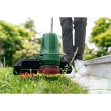 Bosch EasyGrassCut 18V-26 26 cm Batería Negro, Verde, Cortabordes verde/Negro, 2 en 1: desbrozadora y cortabordes, 26 cm, Hilo de nailon, Empuñadura en U, Nylon, 1.6mm x 4m