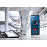 Bosch GLM 100-25 C Professional Negro, Azul, Rojo 4x 0,08 - 100 m, Telémetro azul/Negro, pies, m, Negro, Azul, Rojo, 1/4", IP54, AA, 1,5 V