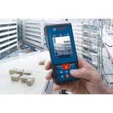 Bosch GLM 100-25 C Professional Negro, Azul, Rojo 4x 0,08 - 100 m, Telémetro azul/Negro, pies, m, Negro, Azul, Rojo, 1/4", IP54, AA, 1,5 V