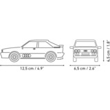 COBI Audi Quattro 1980, Juegos de construcción rojo