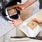 Cecotec Conga Powerbag 2500 Compact Plus, Aspiradora de suelo negro