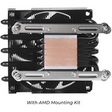 Chieftec CAC-S92PWM-LP45, Disipador de CPU negro