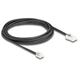 DeLOCK Cable telefónico con conector RJ-45 > conector RJ-11 negro