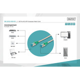 Digitus DK-1531-020-CO, Cable gris