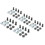 Digitus DN-19 ORG-2-SW, Guía para cable negro