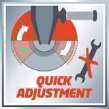 EINHELL Amoladora angular TE-AG 115/600 rojo/Negro