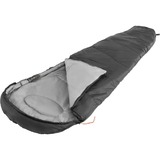 Easy Camp 240201 Starling Mummy Black 8°C, Saco de dormir negro/Gris
