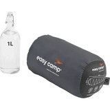 Easy Camp 240201 Starling Mummy Black 8°C, Saco de dormir negro/Gris